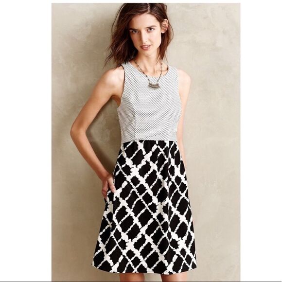 Anthropologie Tabitha Aleida Sleeveless Midi Dress (Size:8) - Picture 2 of 12